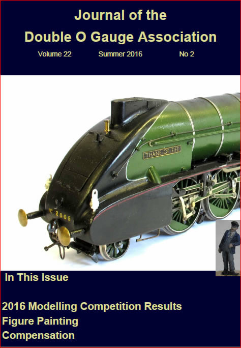 The Double O Gauge Association (DOGA) 'JOURNAL', a meeting place of minds, helpful hints and friendly competition