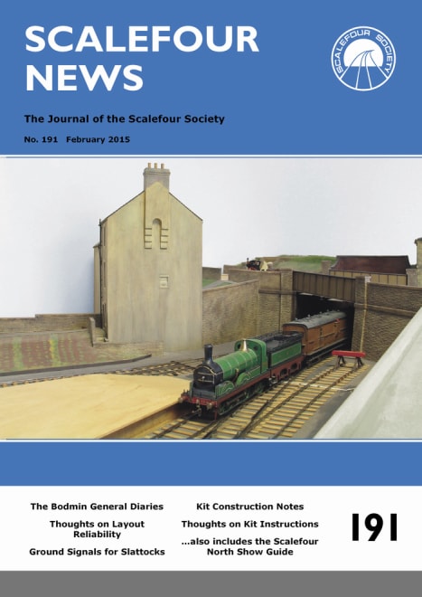 Scalefour News, the society's 'voice'. In the 1980s when I was a member I had a couple of articles published here