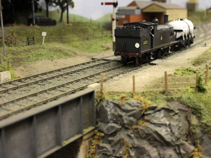 Crawley Model Railway Society's Torrington layout, based on BR Southern Region's presence a little way out of the North Devon town (when I was there in the 90s they were in the throes of setting up a railway centre)