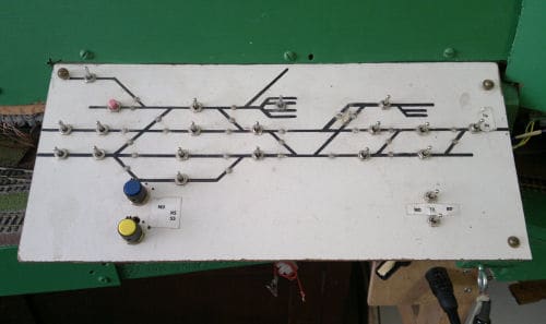 The Hobbiton control panel - a fun way round the hobby, more room for entertainment
