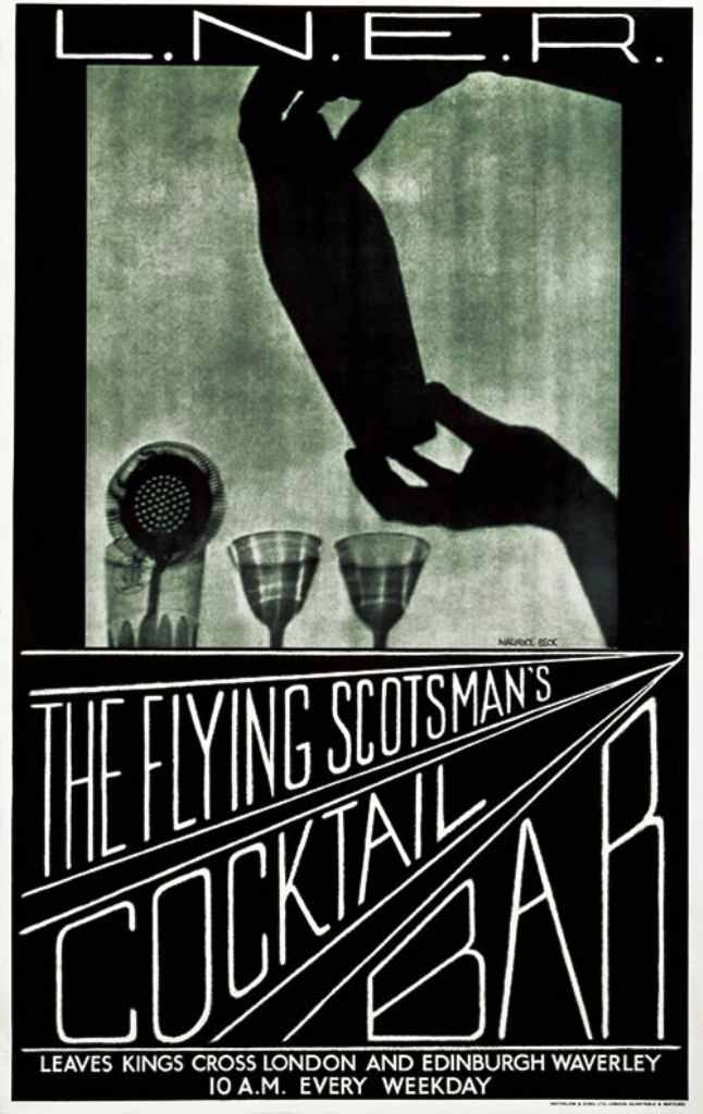 The romance of 1930s express services - heightened by the flamour of cocktail bars - fancy a Manhattan at 120 mph? 'Flying Scotsman service could offer dining and a cinema car... ticket anyone?