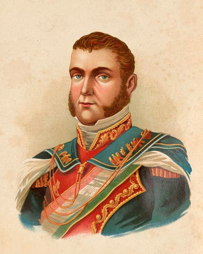 Agustín iturbide, First Emperor of Mexico