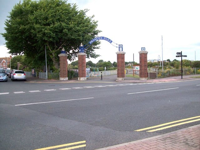Princes Park entrance