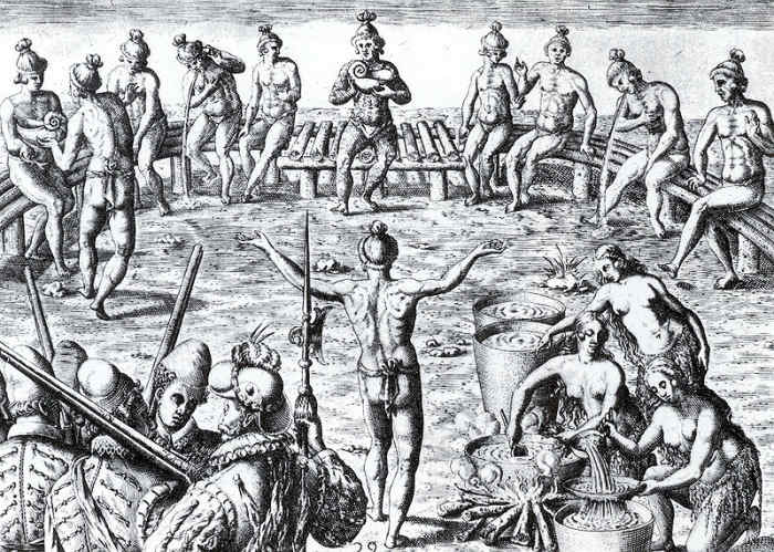 Notice that a couple of the participants depicted here aren't feeling well. Then again when I drink a lot of caffeine on an empty stomach...