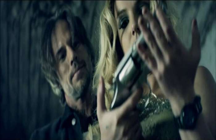 In the aftermath of riots in London, Britney Spears shot er music video there and received criticisms for gripping a gun which is said to glamorize violence.