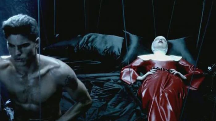 Lady Gaga's latex nun costume, her act of swallowing rosary beads and dancing with half-naked men were only few of the many scenes that received criticisms for her video of Alejandro.
