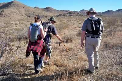 In the field, we had to go track by track, even in the most difficult terrain, marking each as we went along.