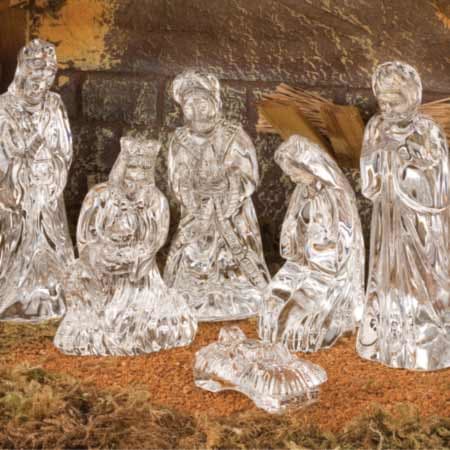Best Crystal and Handcrafted Nativity Sets Home Holiday Decorations ...