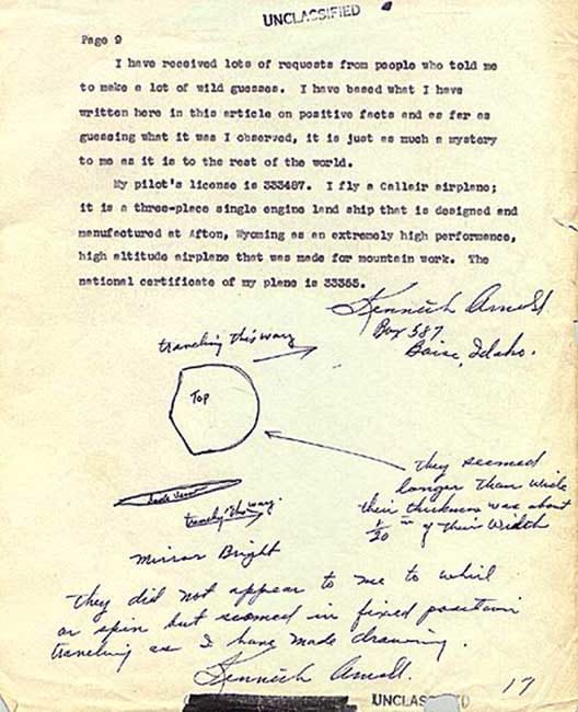UFO sightings like the one described here are what prompted the founding of projects like Sign, Grudge and Blue Book.