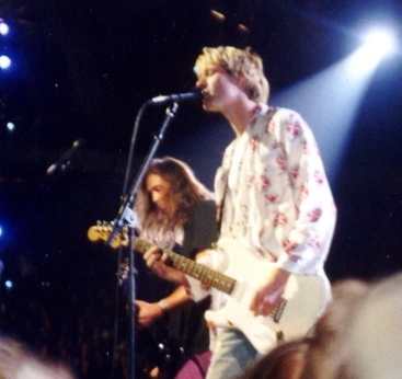 Kurt Cobain was one example of a famous musician that cult outsider artist Wesley Willis wrote and sung about.
