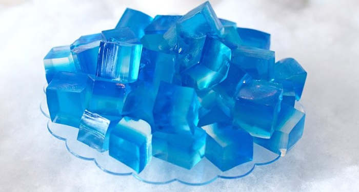 Disney Frozen Kristoff's Blue Jello Ice Cubes