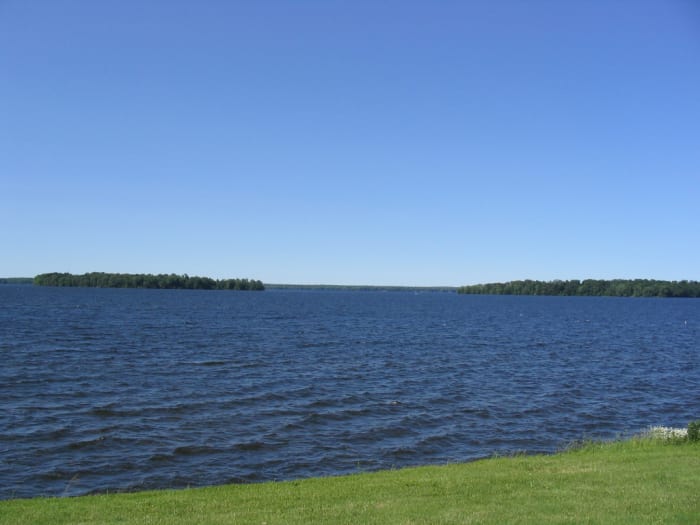 Photo of Oneida Lake from the Yacht Club in Cicero, NY