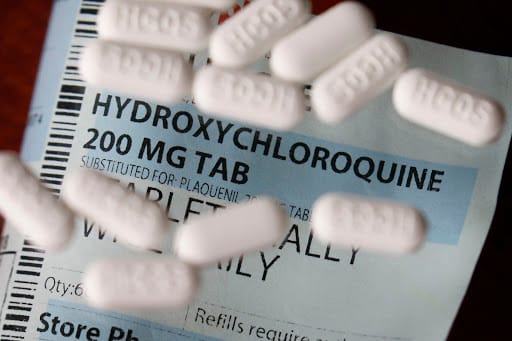 Hydroxychloroquine, the drug originally for malaria and lupus treatments, which has been promoted by President Trump in the past weeks