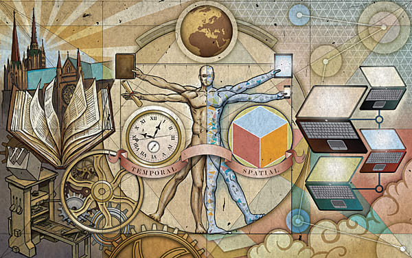 Computing, though, also gave us the Internet. And with that, along with the miniaturization of computing in mobile devices, we have gradually realized that computers represent not just a faster form of computation but an entirely new medium, which ha