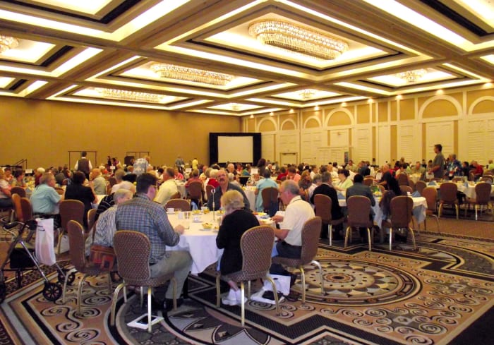 Myositis conference seminar Las Vegas, Nevada. The conference is held in a different US location each year to allow as many people as possible the opportunity to attend.
