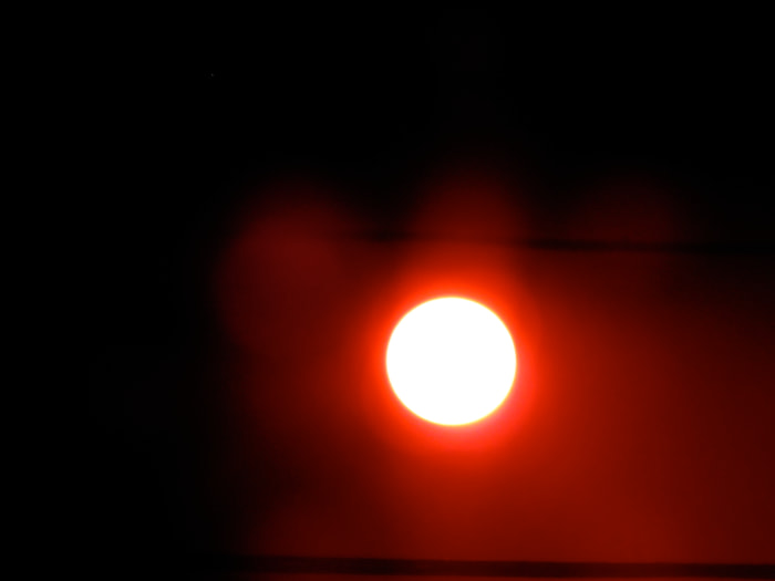 Third times a charm, was able to capture some 'Ice Particles' just doing their thing, again upper left sphere.