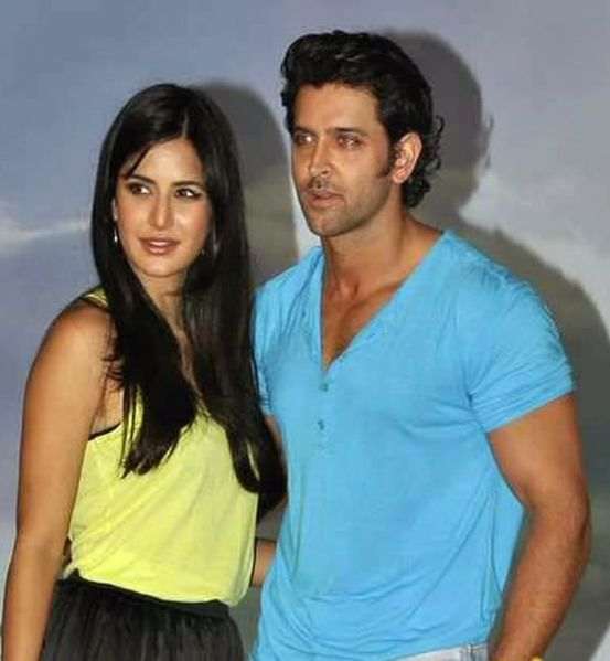 Bollywood Actress Katrina Kaif and Hrithik roshan