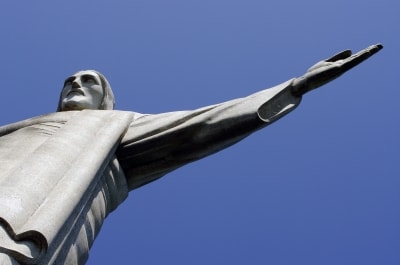 Jesus's embrace even if church is only on Christmas and Easter.