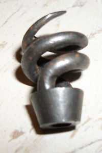 A rammer attachment called a Wiper; it was used to scrape away at the residue inside a musket barrel