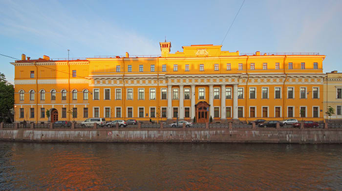 Moika Palace Felix Yusupov's palace in Saint Pertersburg where Rasputin was murdered.