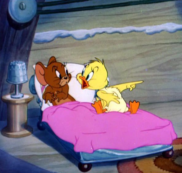 One source of inspiration for Yakky Doodle was in Little Quacker from Hanna-Barbera's Tom & Jerry shorts