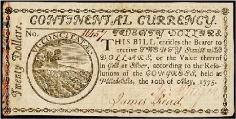 Continental Currency was the first form of money that the new nation - the United States, tried to use.