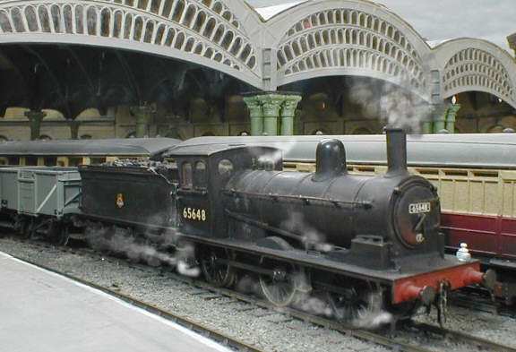 Class P1 4mm completed George Norton scale kit in BR Livery - looks convincing, doesn't it, with the steam rising. Look closer and you'll see it is a model currently @ £119 through e-bay