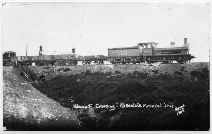 Class P in LNER days was J24, renumbered to 1860 - here at Blowath Crossing with a goods train for Rosedale