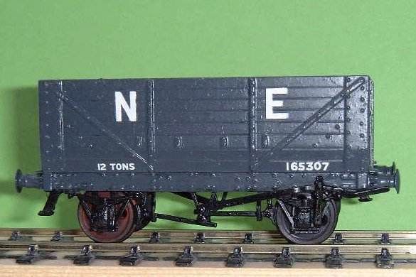 E/020 Diag P4 NER Mineral Hopper wagon in 4mm.- more affordable than the other products shown below