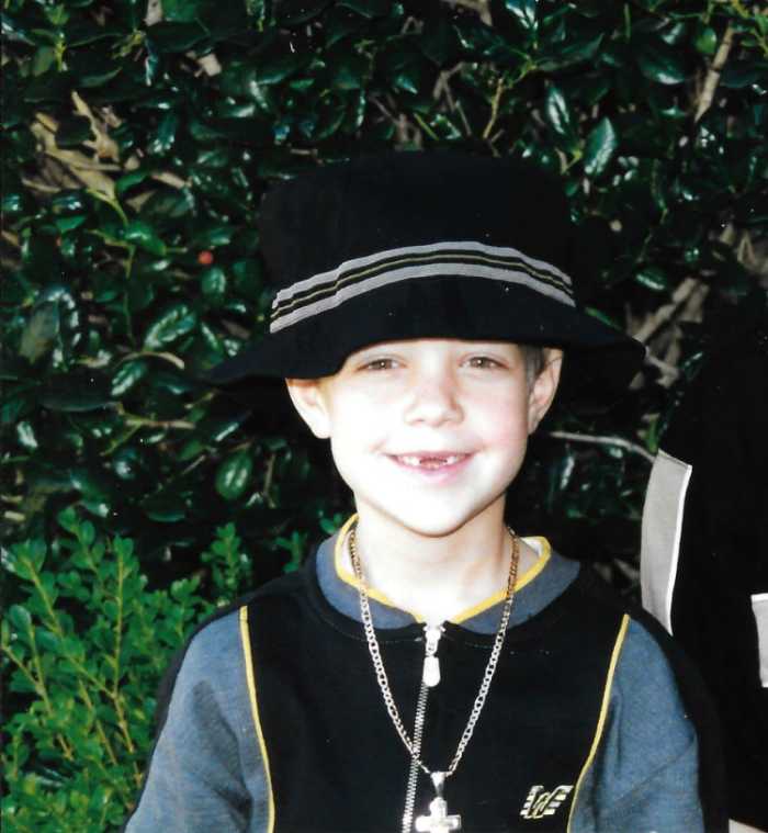 Cameron loved the boy bands as a little kid and would imitate them and one year wanted Backstreet Boys clothes for his birthday. This was when he was in elementary school.