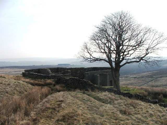 This remote location is believed to have been Bronte's inspiration for the setting for the Wuthering Heights farmhouse.