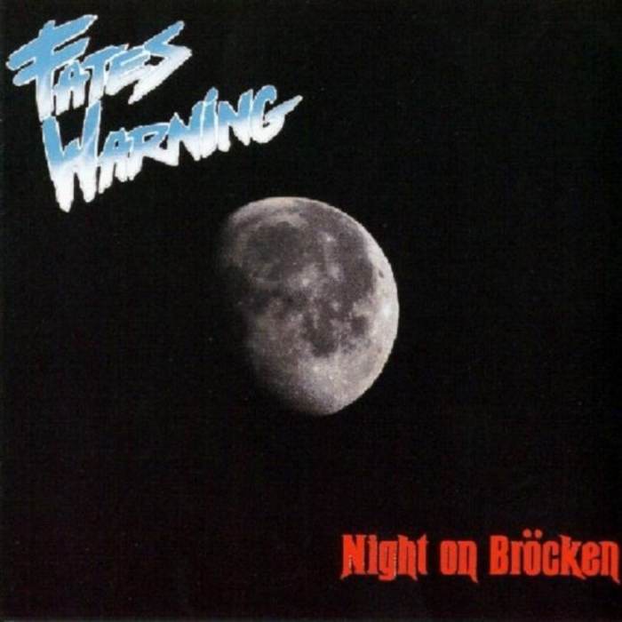 The full moon is on the cover and it symbolizes that night is upon us. Night on Brocken would be one of four good releases in the 1980's by Fates Warning.