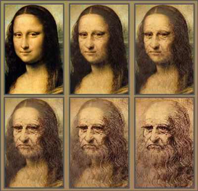 Some see a striking resemblance between the artist and his sitter. Some even believe it could be a self-portrait of Da Vinci as a woman