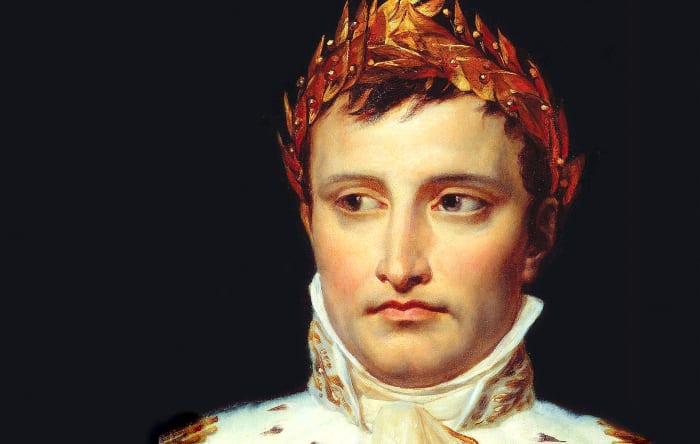 After the French Revolutionary Wars and a coup against the existing government in France, Napoleon was crowned emperor, displaying skills as a politician as well as a skilled military leader.