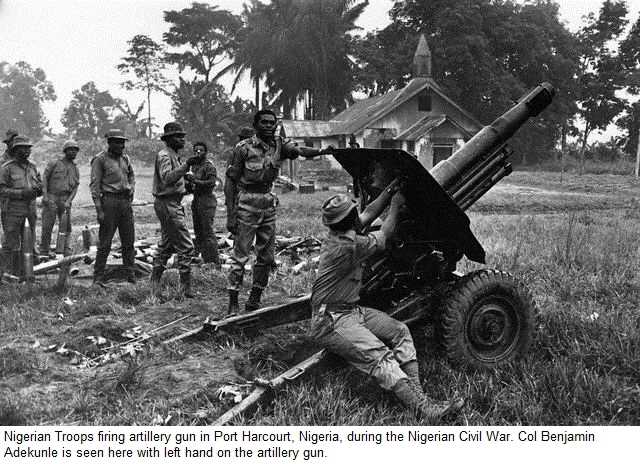The biggest conflict in the region, the Biafra War in the late 1960s, saw the French back Biafran rebels against a government supported by the British.