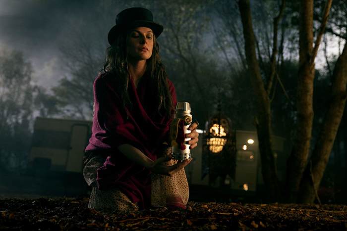 We've switched her regular coffee with the shine from sacrificed children. Will she be able to tell the difference?