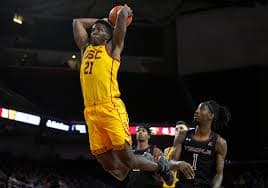 USC Onyeka Okongwu is projected to be a top 10 talent in the draft and has a chance to be drafted by Detriot. Okongwu would had a lot of defensive versatility to the team.