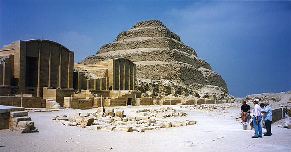 Funerary Complex and the Step Pyramid of Zoser(Djoser) This was built by Vizier Imhotep and is the first Monumental structure to be constructed entirely of carved stone. #9 photo