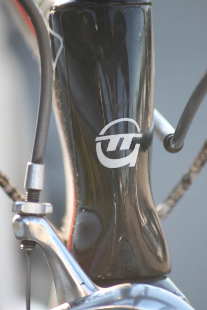 The headtube of your bicycle houses the bearing races to allow the forks to turn and steer your bike. Pictured is the headtube of a Teschner TT Bike