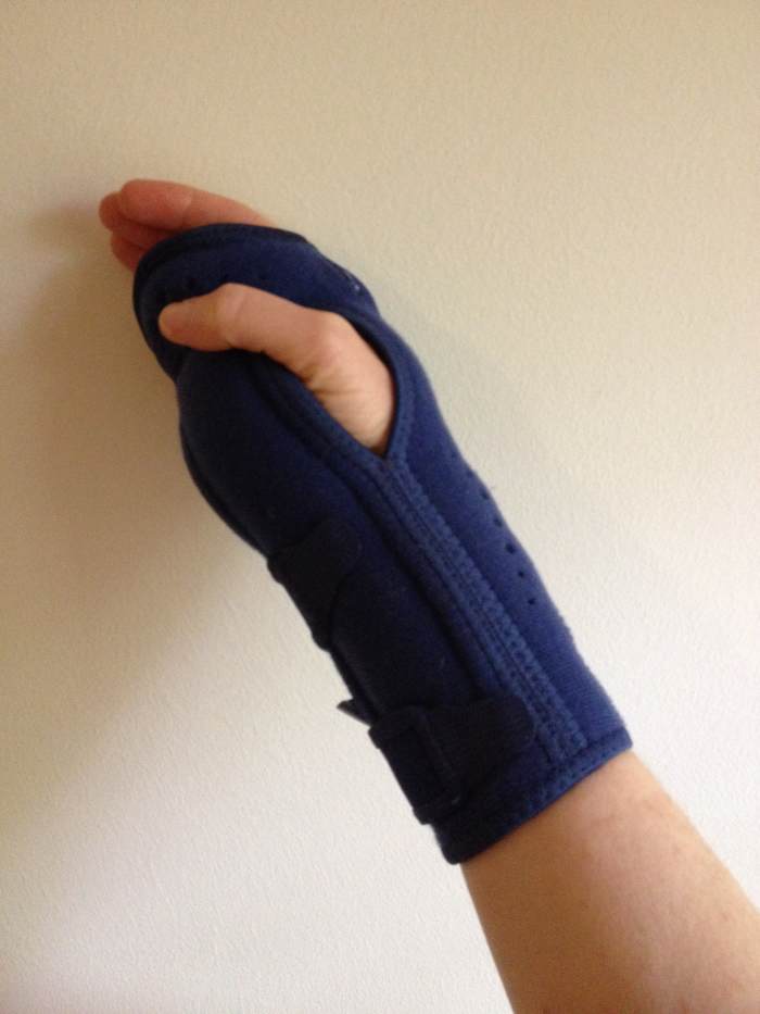 A night time brace can allow those suffering from Carpal Tunnel Syndrome to get a good night's sleep.