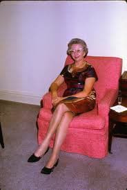 From the 1900s-mid-1970s, there was an unwritten expectation that middle aged & older women tone down their fashion attire. Yes, she could be attractive but NOT sexy. That was the purview of YOUNGER women only.
