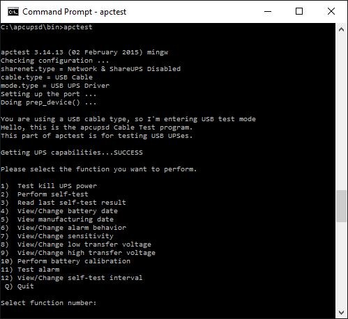 If your UPS can connect via a USB printer cable, or if you have APC's own USB cable that has an Ethernet connector (it isn't really), you can use the freeware APCUPSD software to disable the alarms in most models of APC Back-UPS and Smart-UPS units.