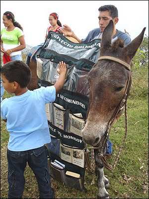A University in Venezuela is using a novel method to take books into remote communities and encouraging people to read. Improving Cognition