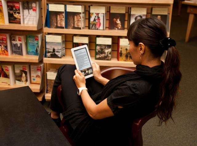 The library now has Nook and Nook Simple Touch ebook readers for you to borrow. These devices are being offered as part of a pilot project to determine their usefulness to SDSU students, staff, and faculty. Along with the readers the library has deve