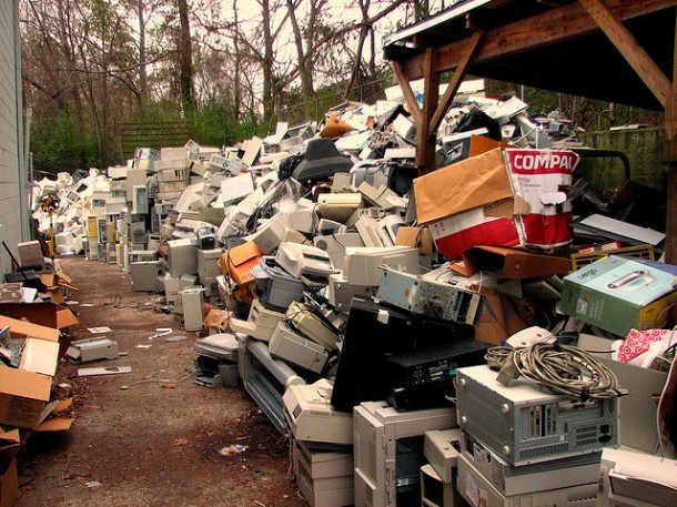 Computers, cell phone and other electronic goods have short shelve lives. As a result, the tremendous amount of waste, much of it toxic, and as hazardous material is shipped to Africa or Asia