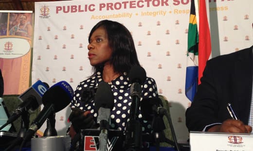 Dedicated to to her work description and diligently research the maladministration and technical lack of the ANC-led government