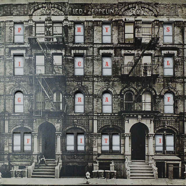 Led Zeppelin "Physical Graffiti" Swan Song Records SSK 89400 2-12" LP Vinyl Record Set, UK Pressing (1975)