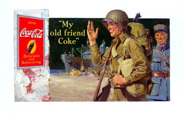 Undoubtedly, many Europeans found the sight of Coke combined with U.S. soldiers years after the war unsettling.