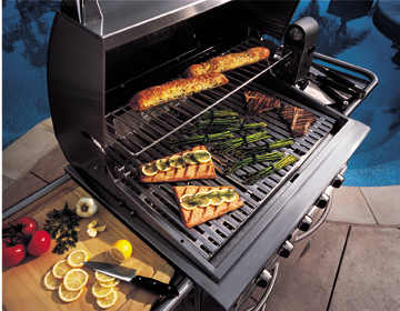 The culmination of the evolution of perfection: the DCS BGB36 model with the deeper cooking surface, cast stainless finger grates, porcelain radiant rods and stainless steel U burners warrantied for life.
