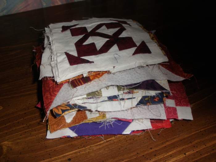 One of the quilting terms that is frequently used is quilt blocks. Quilt blocks are parts of a quilt.
